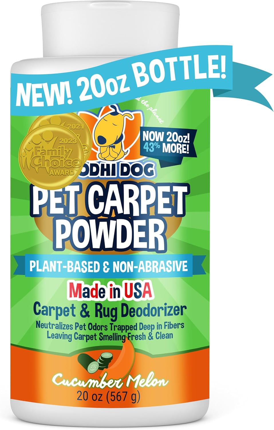Bodhi Dog Natural Pet Carpet Deodorizer – 7 Scent Options