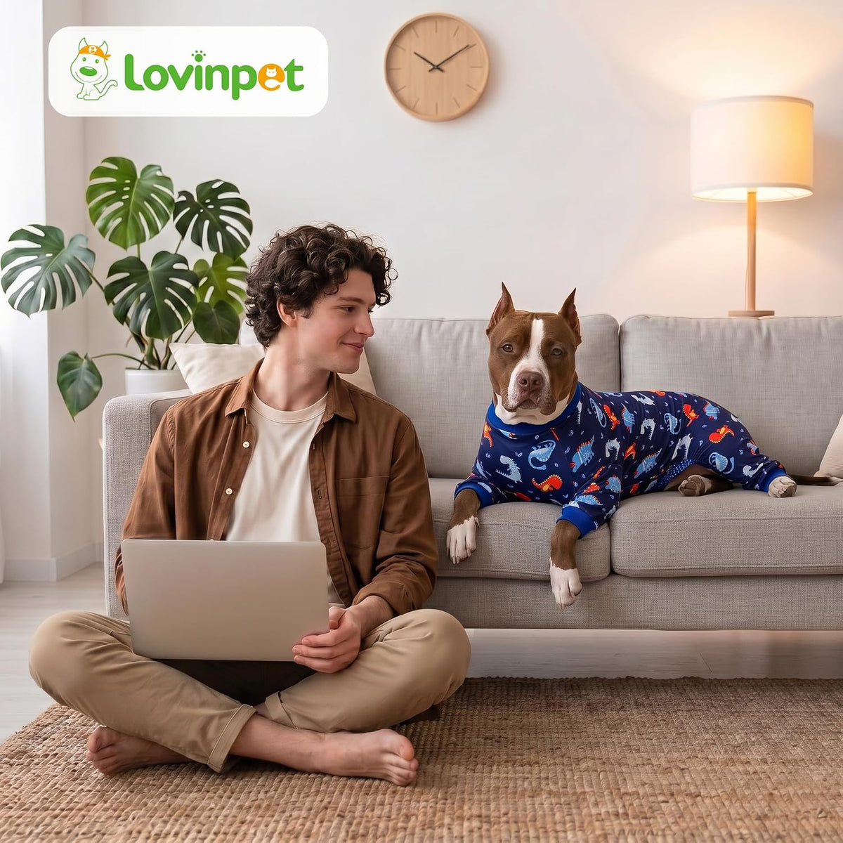 LovinPet Dog Pajamas & Bodysuit – 6 Styles, M–3XL