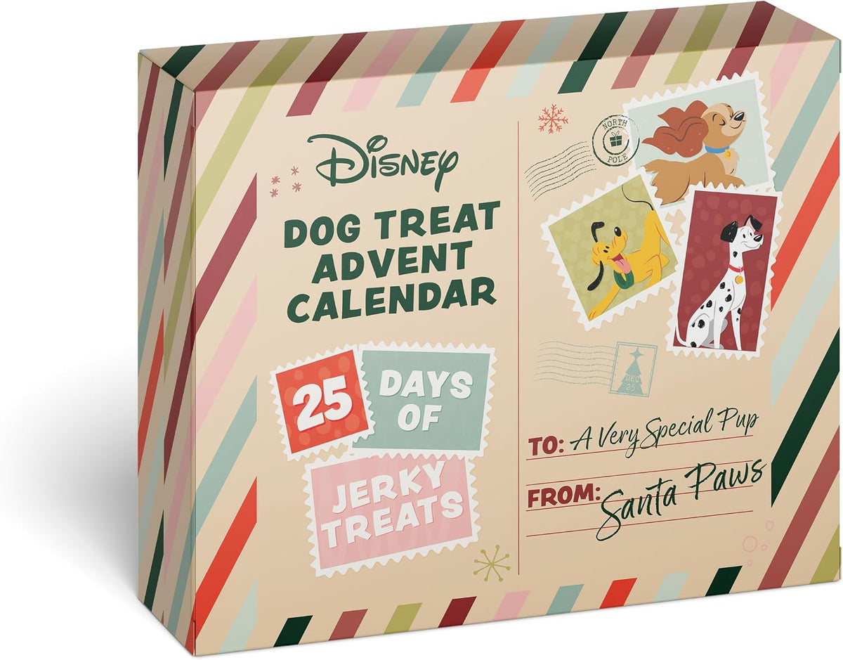 Disney Dog Advent Calendar – 25 Treats, 4 Holiday Flavors