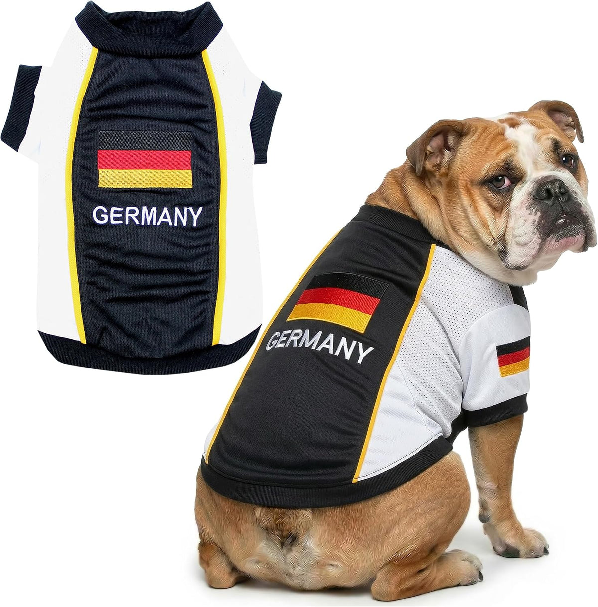 Parisian Pet Soccer Jersey for Dogs – Breathable Mesh Team Jersey, XS–5XL