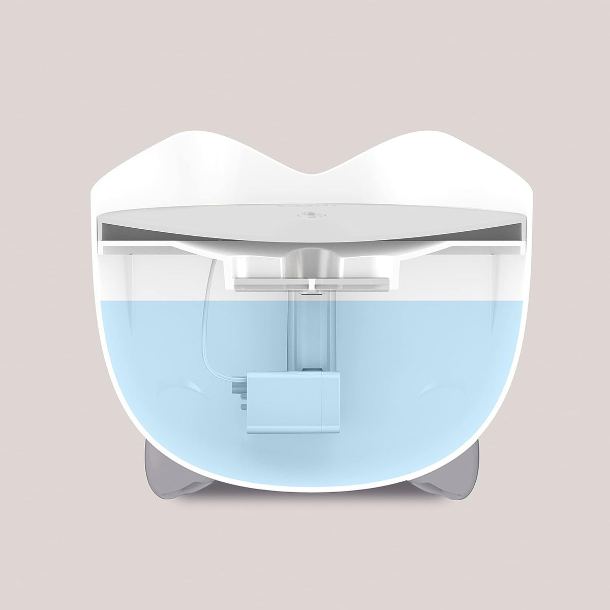 Catit PIXI Stainless Steel Cat Water Fountain 2L Triple Filter Quiet Pump