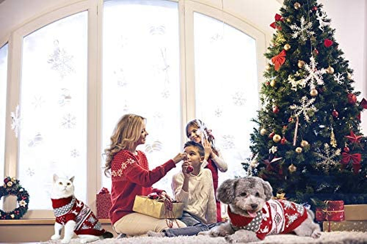 Christmas Reindeer Sweater for Small Dogs & Cats 