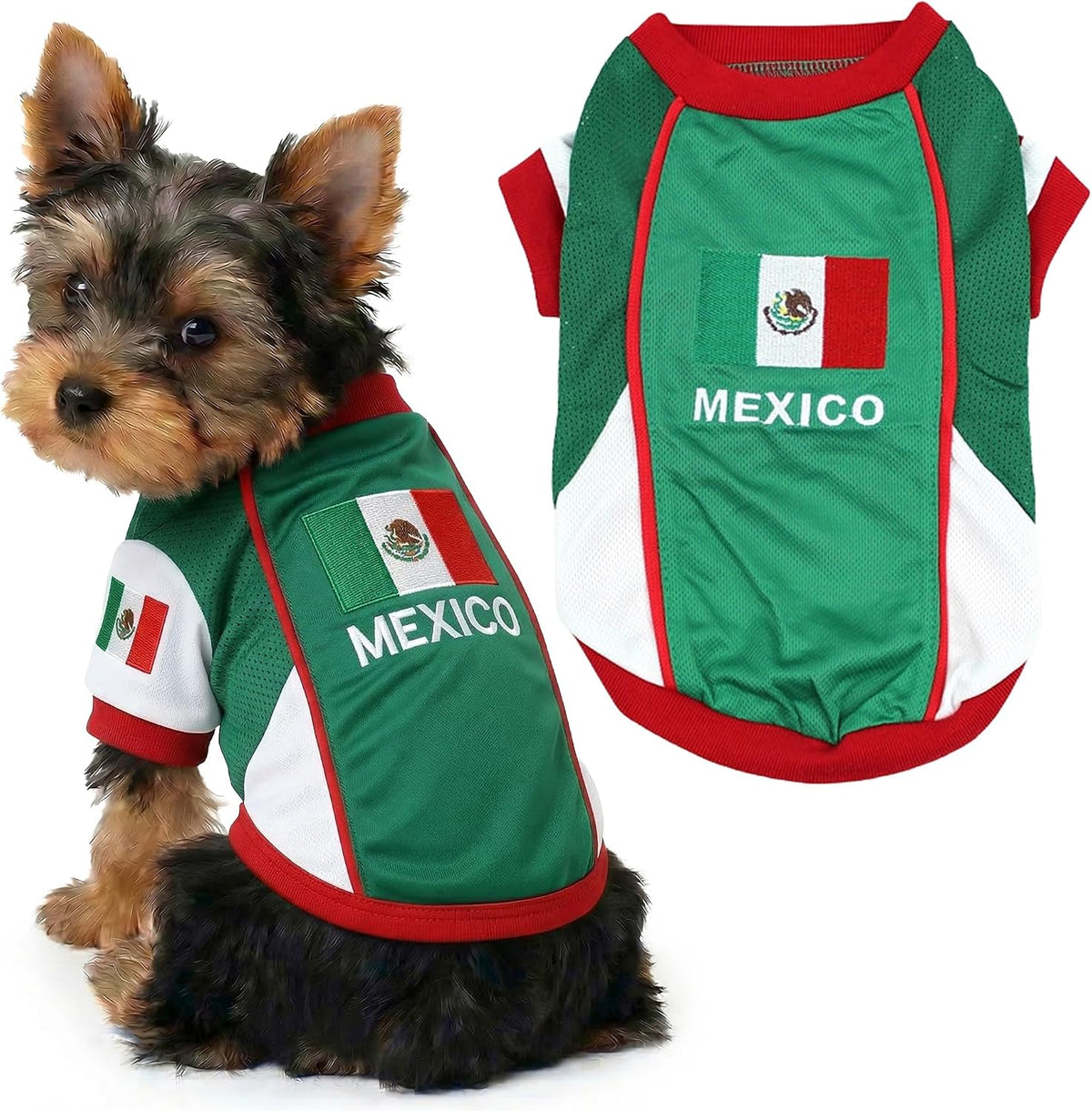 Parisian Pet Soccer Jersey for Dogs – Breathable Mesh Team Jersey, XS–5XL