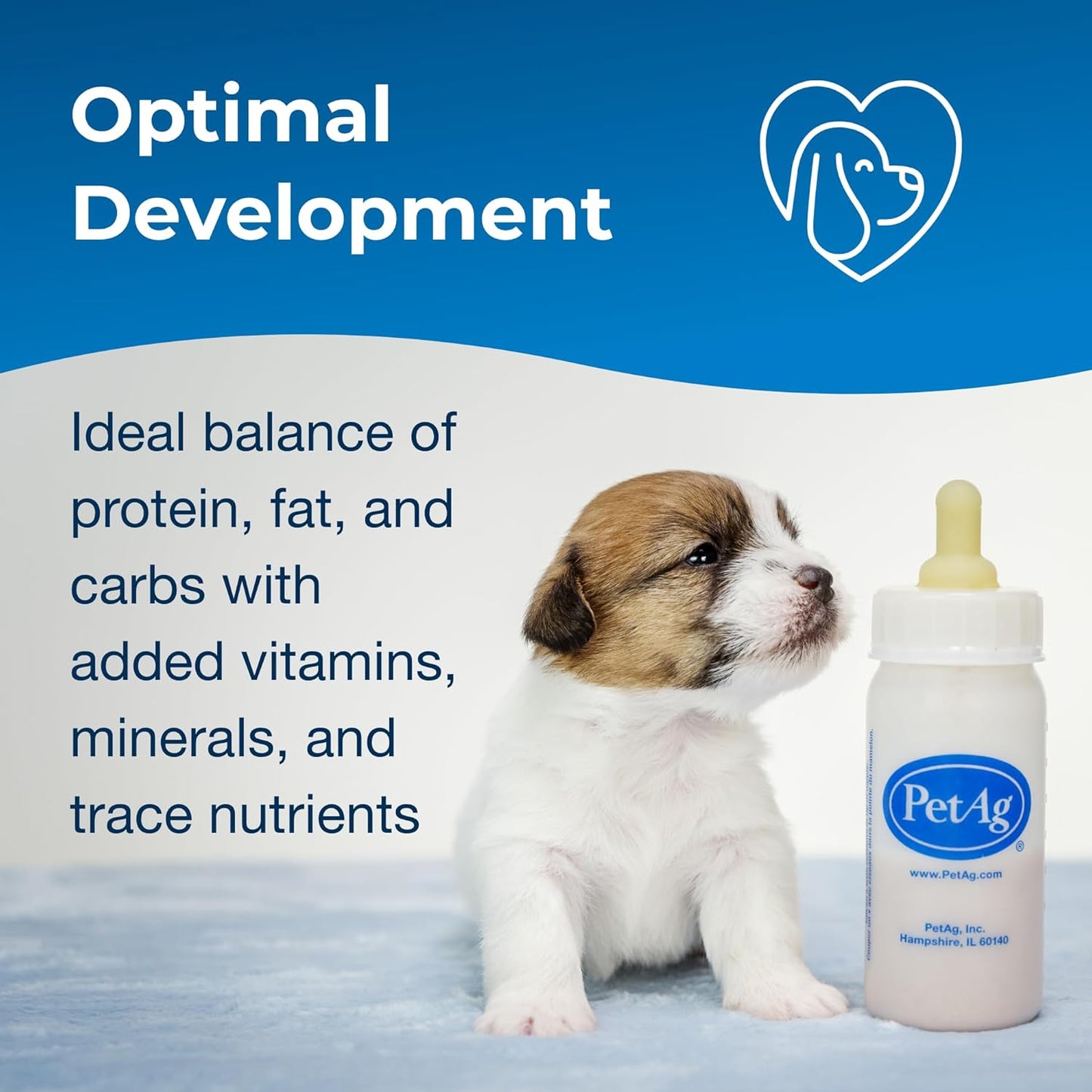 Esbilac Puppy Milk Replacer 12oz Powder Prebiotics Probiotics Newborn Formula