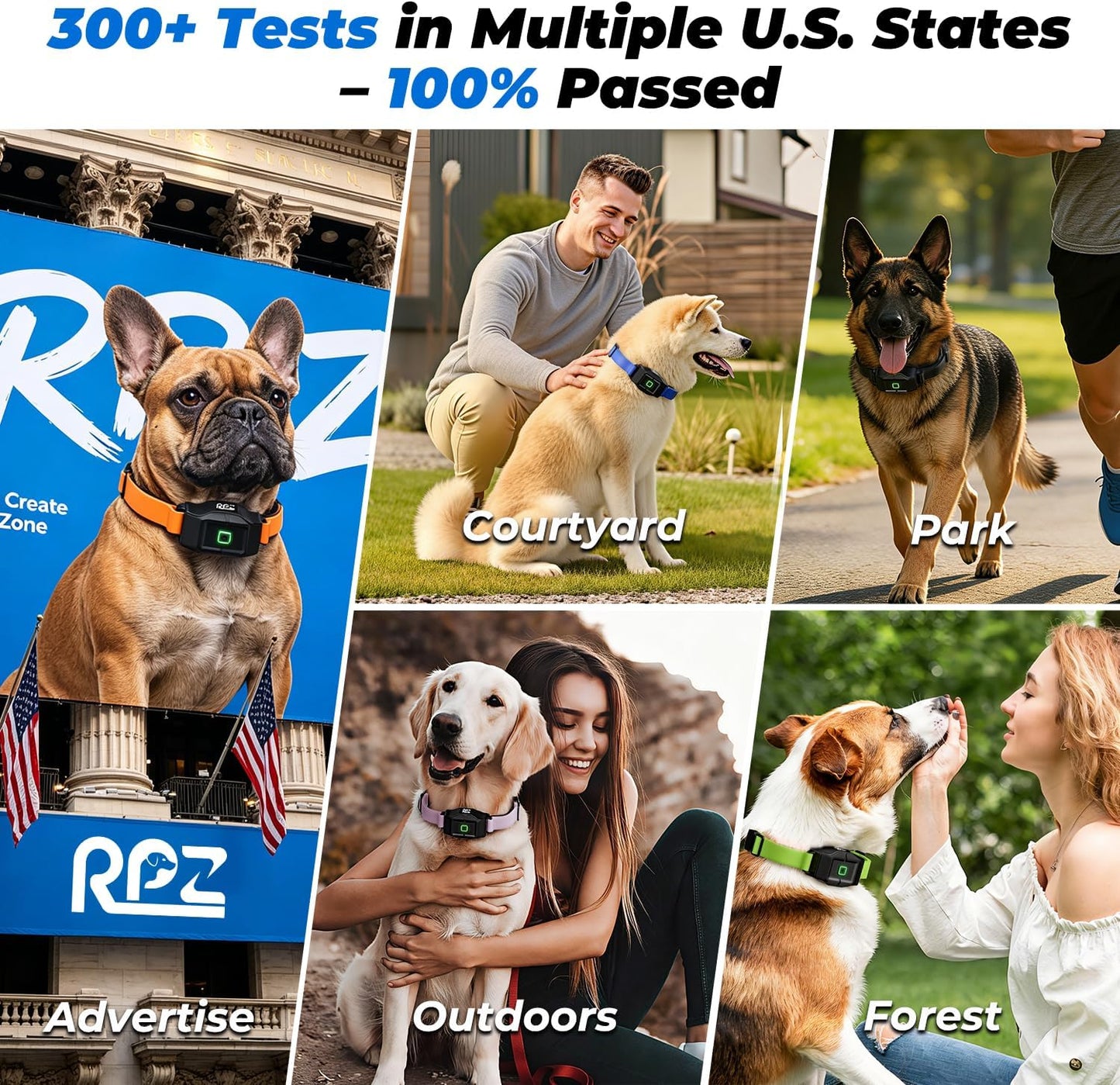 GPS Wireless Dog Fence System — App-Controlled, No Subscription, Waterproof