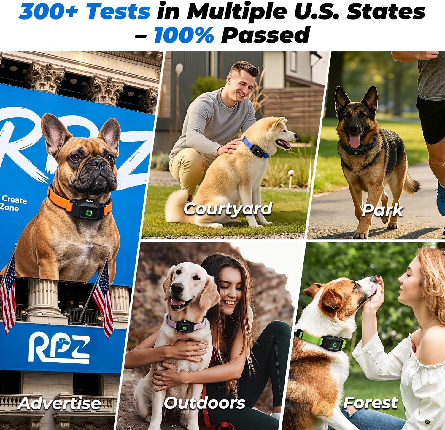 GPS Wireless Dog Fence System — App-Controlled, No Subscription, Waterproof