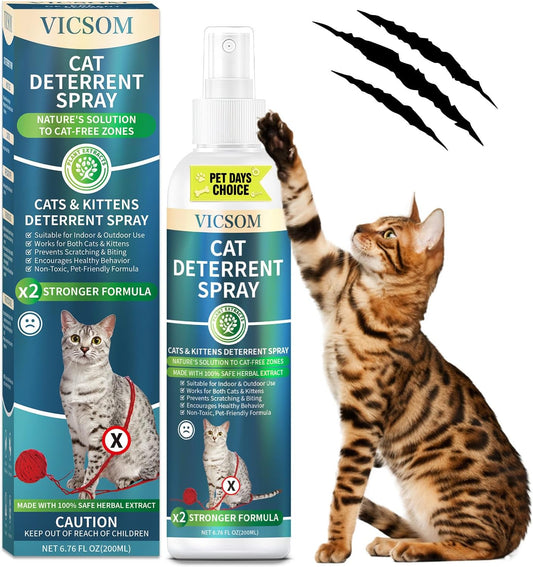 Cat Deterrent Spray for Furniture Scratching & Chewing Indoor Outdoor Default Title
