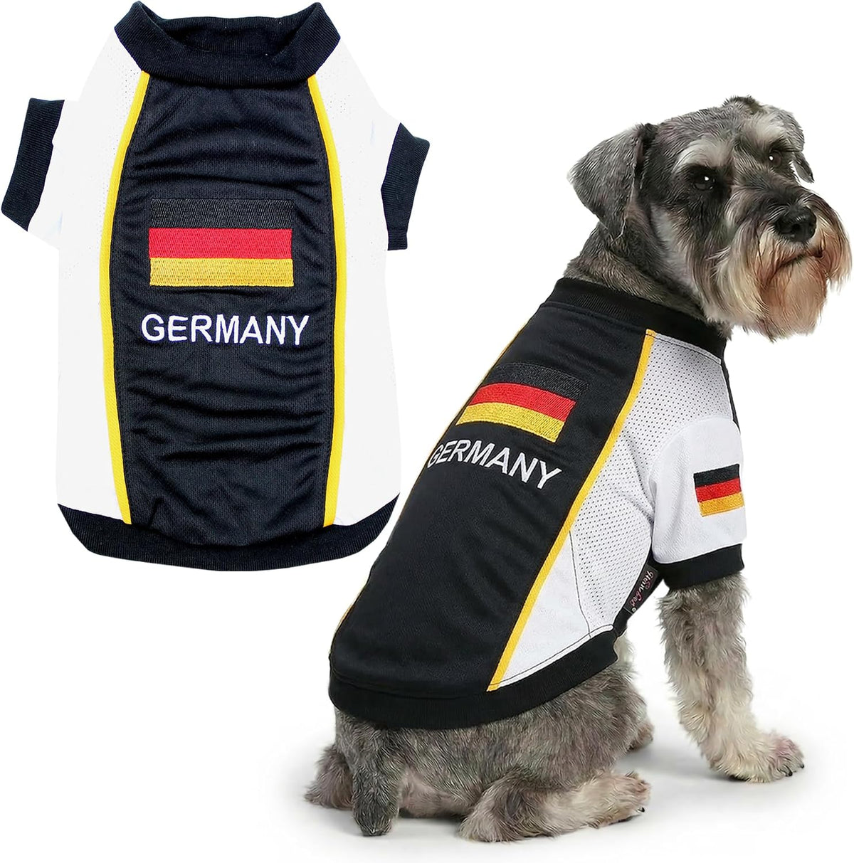 Parisian Pet Soccer Jersey for Dogs – Breathable Mesh Team Jersey, XS–5XL
