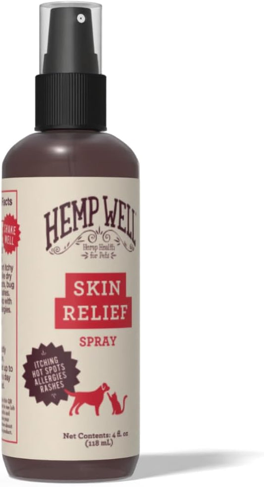 Hemp Itch Relief Spray for Dogs & Cats Skin Soothing Support Default Title