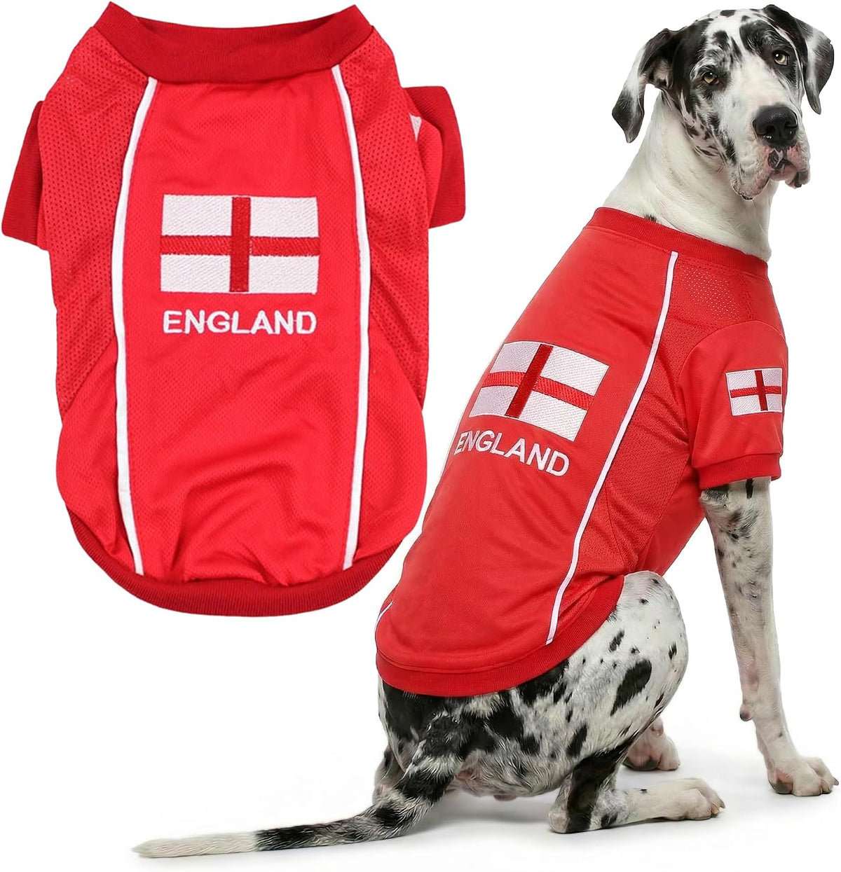 Parisian Pet Soccer Jersey for Dogs – Breathable Mesh Team Jersey, XS–5XL
