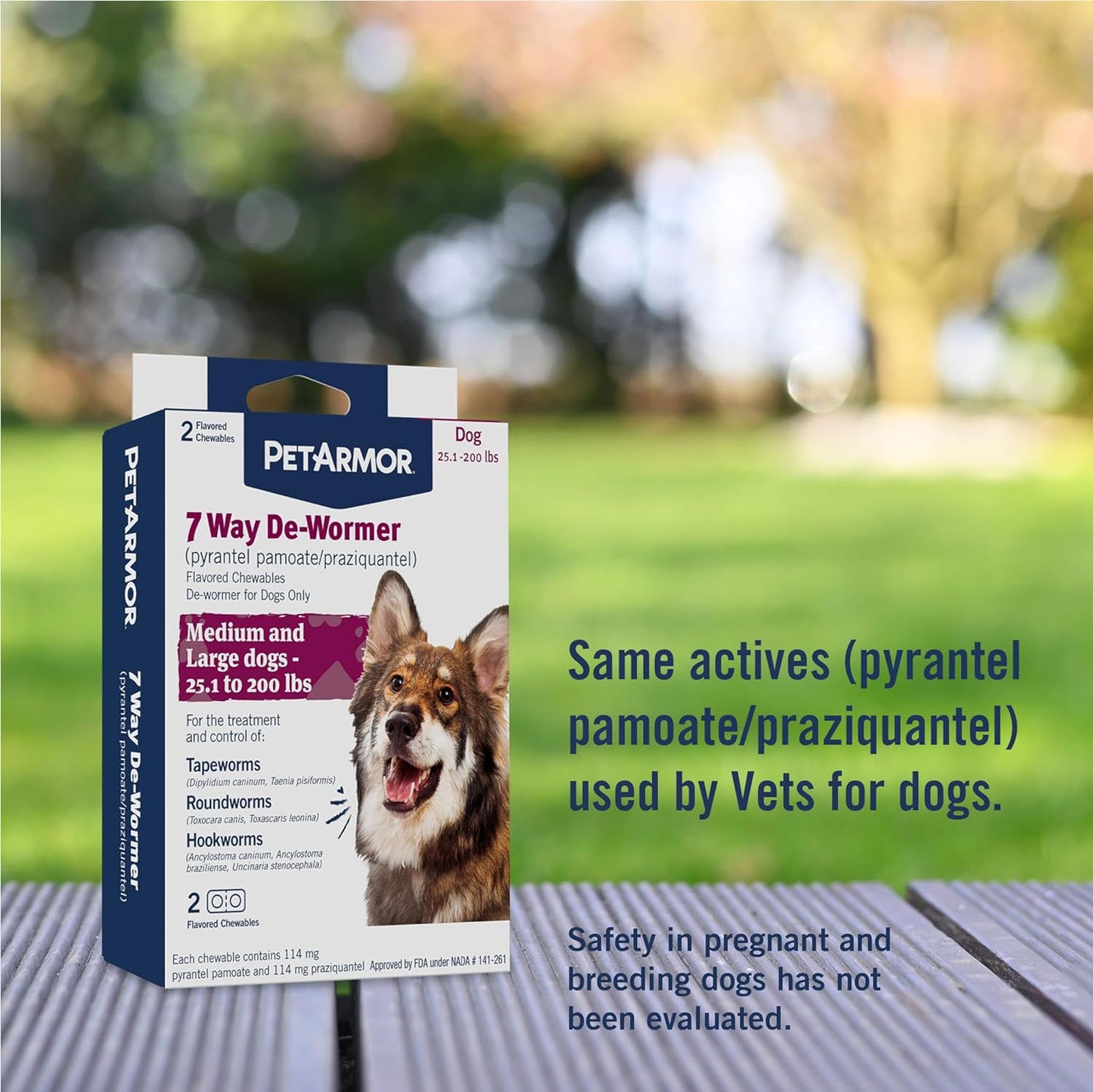 PetArmor Dog Dewormer | 7 Way Chewables & Sure Shot 2X Liquid